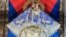 Imagen de la Virgen de la Caridad, Patrona de Cuba, en la Ermita de la Caridad de Miami (Cortesía de José Luis Ramos)