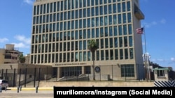 La embajada de EEUU en La Habana, Cuba. (Foto: murillomora/Instagram)