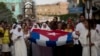 Procesión de la Virgen de la Caridad en La Habana. (AP/Ismael Francisco/Archivo)