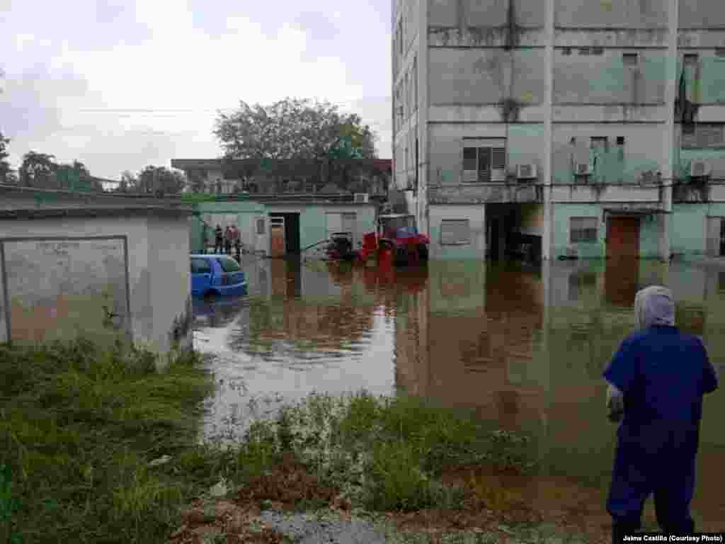 Inundaciones este fin de semana en Sagua la Grande, Villa Clara.