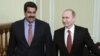 El presidente de Rusia, Vladímir Putin (d), y su homólogo Nicolás Maduro. Foto Archivo, 15 de enero de 2015. 