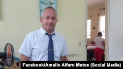 El juez cubano Amalio Alfaro Matos, expresidente de la Sala de lo Penal del Tribunal Provincial Popular de Guantánamo.