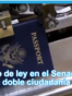 Proyecto de ley en el Senado busca eliminar la doble ciudadanía en EEUU