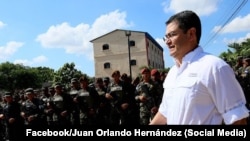 El expresidente de Honduras, Juan Orlando Hernández, en una imagen de Archivo.