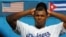 Yasiel Puig de Los Dodgers. 
