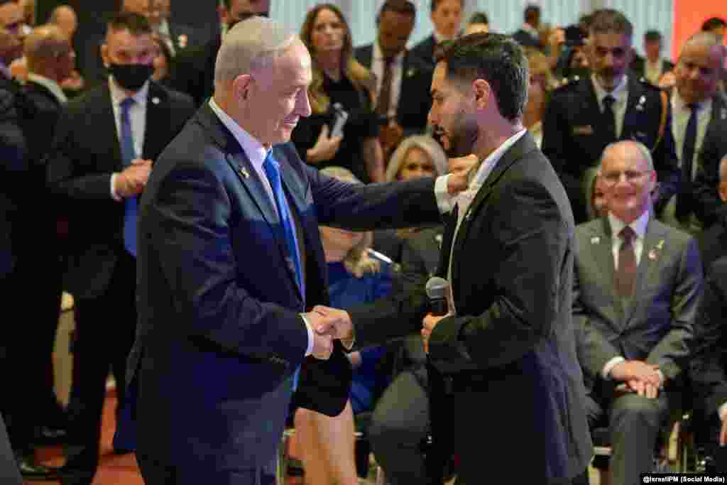 Trump y Netanyahu se reúnen con familiares de rehenes y con civiles y soldados israelíes heridos en los ataques del 7 de octubre