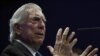 Mario Vargas Llosa, Premio Nobel de Literatura. Foto PIERRE-PHILIPPE MARCOU / AFP