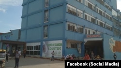 Vista exterior del Hospital Provincial de Ciego de Ávila.